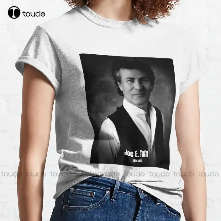 Joe E. Tata Rip 1936 2022 T-Shirt Sleeveless Shirts For Men Custom Aldult Teen Unisex Digital Printing Tee Shirts Pure Cotton