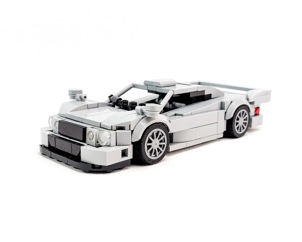 MOC CLK GTR Racing Car Building Blocks 314pcs DIY Assembly Bricks Model Collectible Display Toy Gift