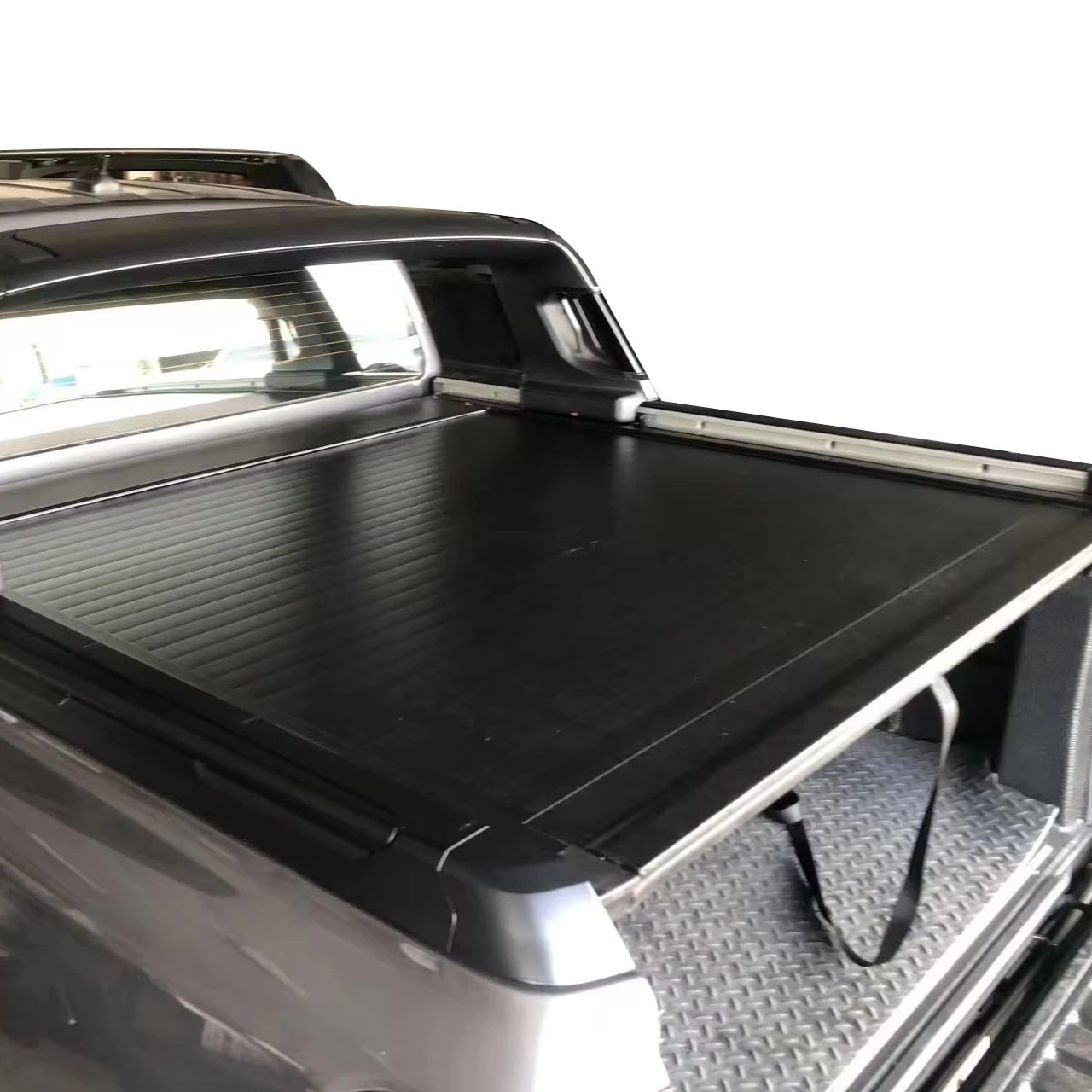 Aluminum Truck Roller Lid Manual No Lock Tonneau Bed Cover for Next Gen Ranger Stromtrak