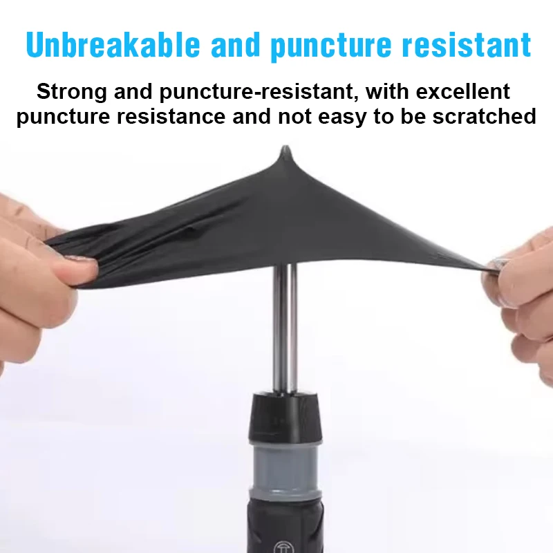 Real Image Black Disposable Gloves Suitable for Various Cleaning Occasion Pure Nitrile Glove Suitable  100pcs