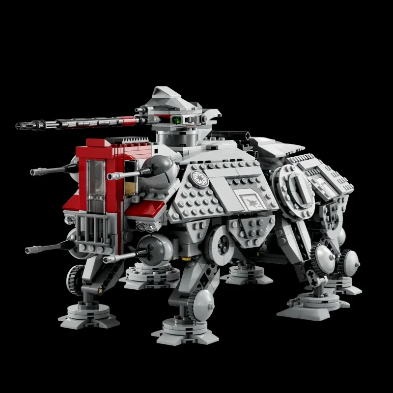 AT-TE All Terrain Walking Machine 1082PCS Building Block Model Sets Compatible with 75337 Assemble Self-locking Bricks Toy Gifts