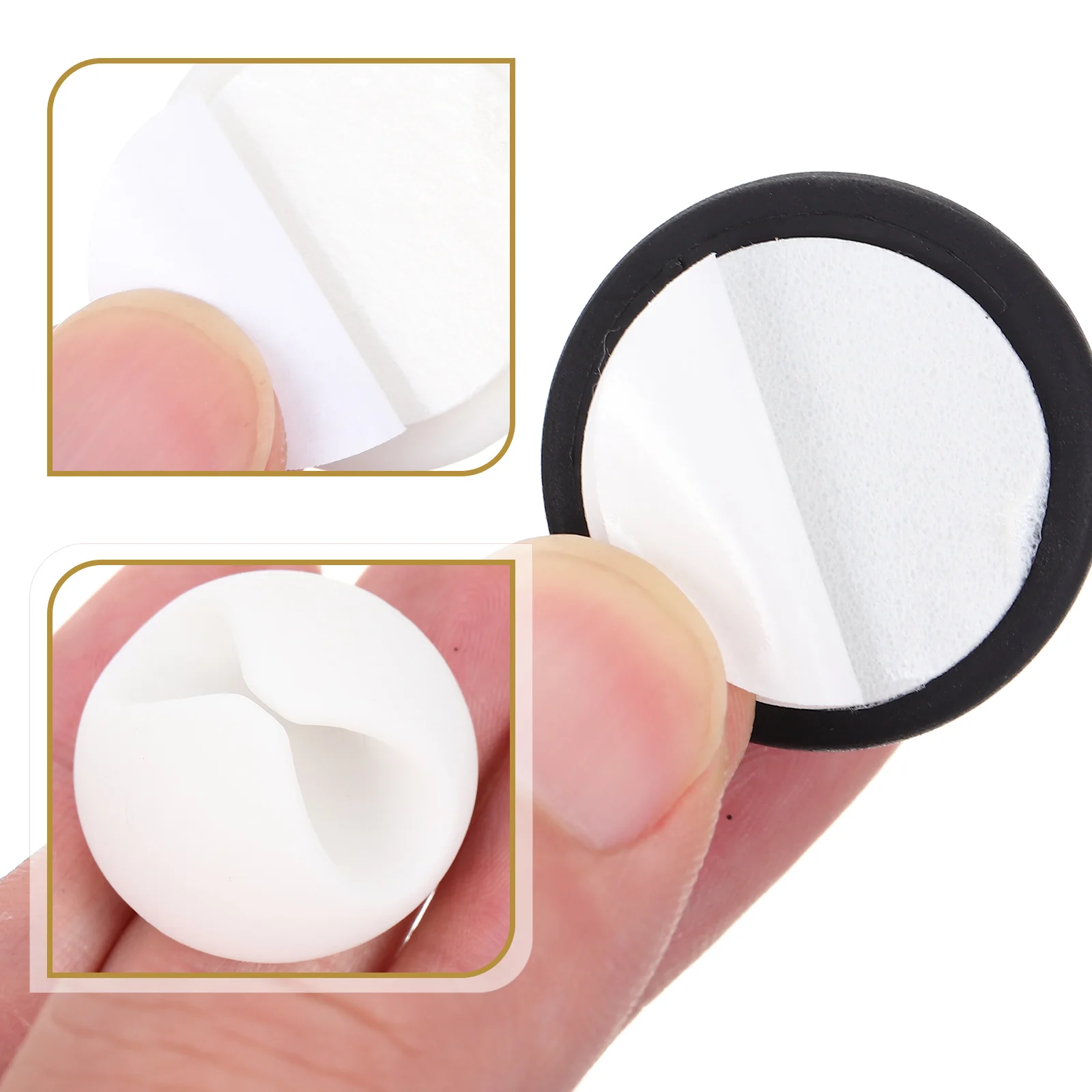 

20 шт. устройство для намотки кабеля для передачи данных, крепежное устройство для управления шнуром, органайзер Tpr для устройства