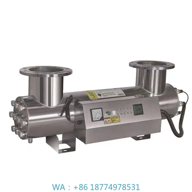 Ter desinfecção esterilizador uv sistema purificador de água para tratamento de água venda de fábrica ss304 960w grande fluxo industrial lâmpada uv wa