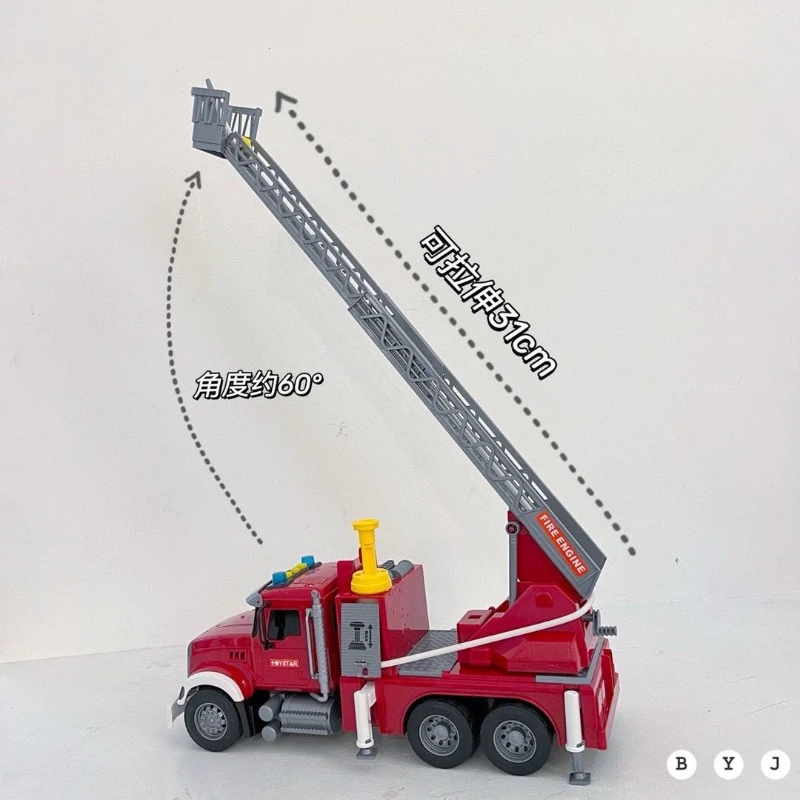 1:18 Plastic Tow Truck Big Cement Mixer Toy Truck Model Inertial Vehicle Toys Without Remote Control Toy Car For Boys And Girls