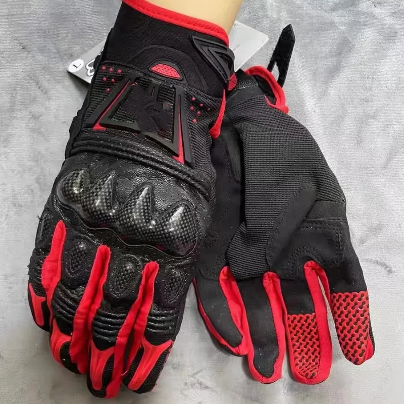 Riding Gloves Equipped with Carbon Fiber Motorcycle Off-road Mountain Racing Riding Gloves Motorcycle Outdoor Sports