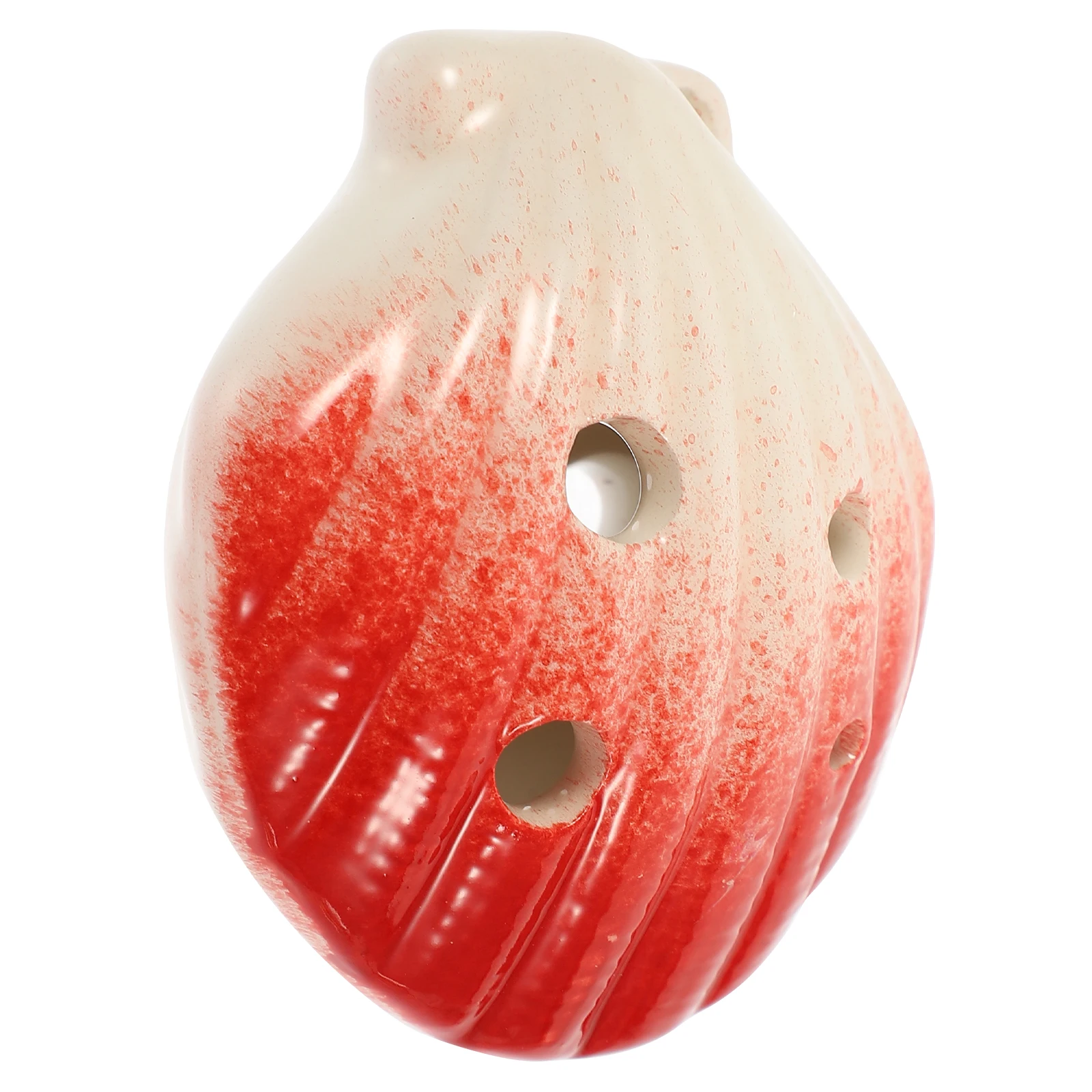 

Shell Pottery Flute Beginner Ocarina Cartoon Kids Musical Instruments Six Hole Portable