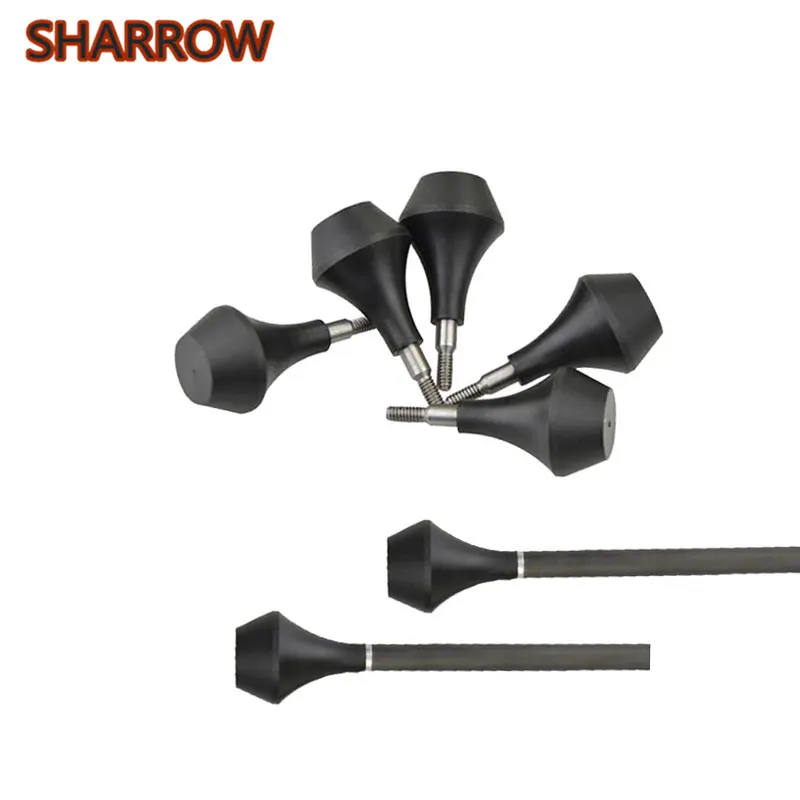 

Archery Nylon Broadhead Blunt Arrowhead Target Arrow Point Safety Arrow Tips Archery Hunting Shooting Game Practice Accessories