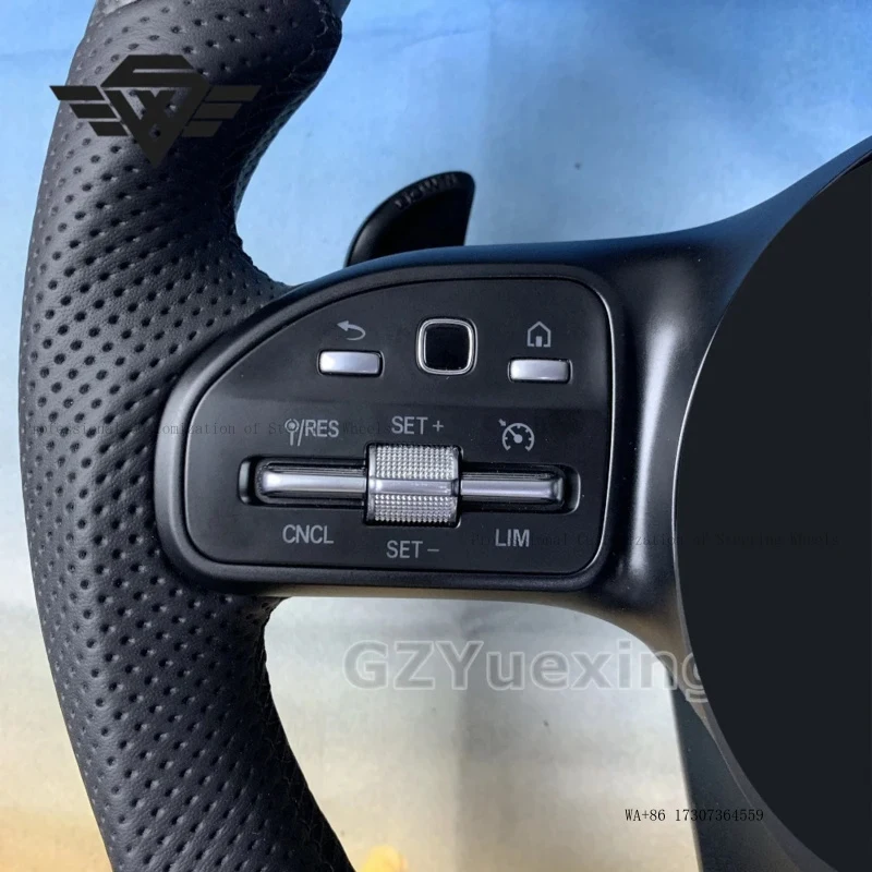 High Luxury Matte Carbon Fiber Sports Car Steering Wheel Suitable for Mercedes Benz 809 W204 W205 W211 W212 W222 AMG C63 CLS