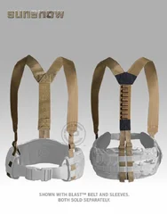 Crye Precision Suspenders Waistband Strap Strap camouflage Wolf Brown