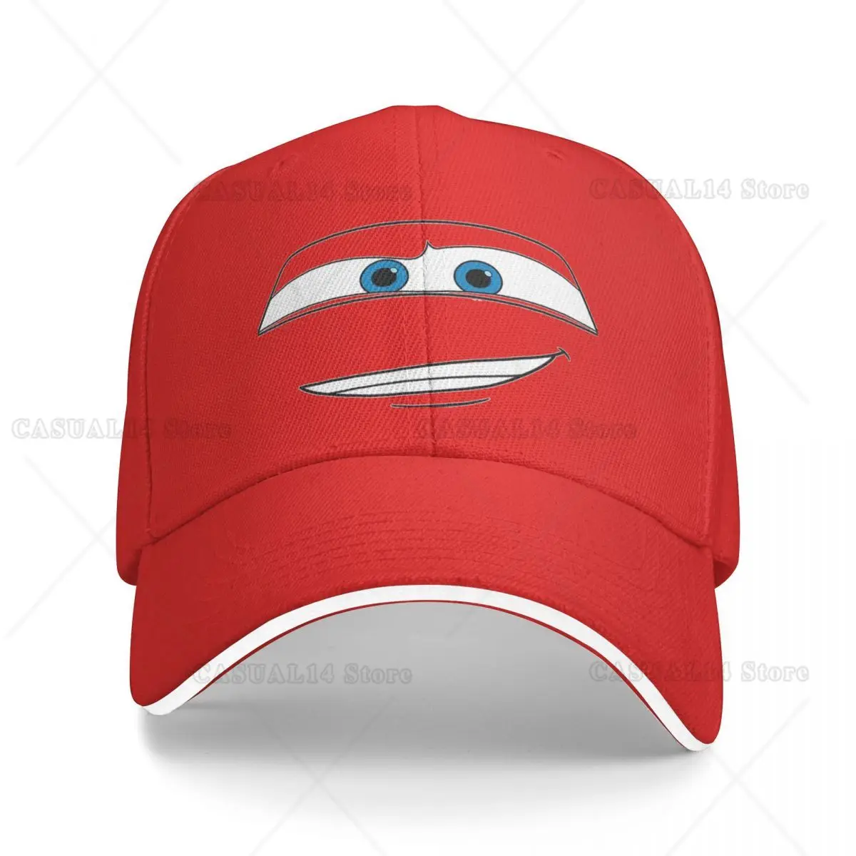 

Cartoon Car Eyes Men Women Casquette Hats Cap Unique Design Formal Activities Sun Cap One Size