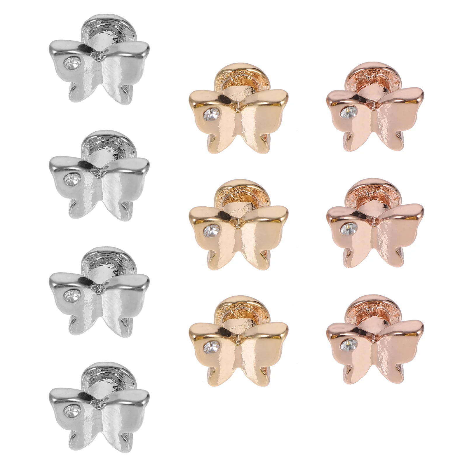 Breloques décoratives pour bracelet de montre, 10 pièces, fermoir en alliage de Zinc mignon et élégant pour montre intelligente, bracelet en Silicone, mise à niveau de remplacement