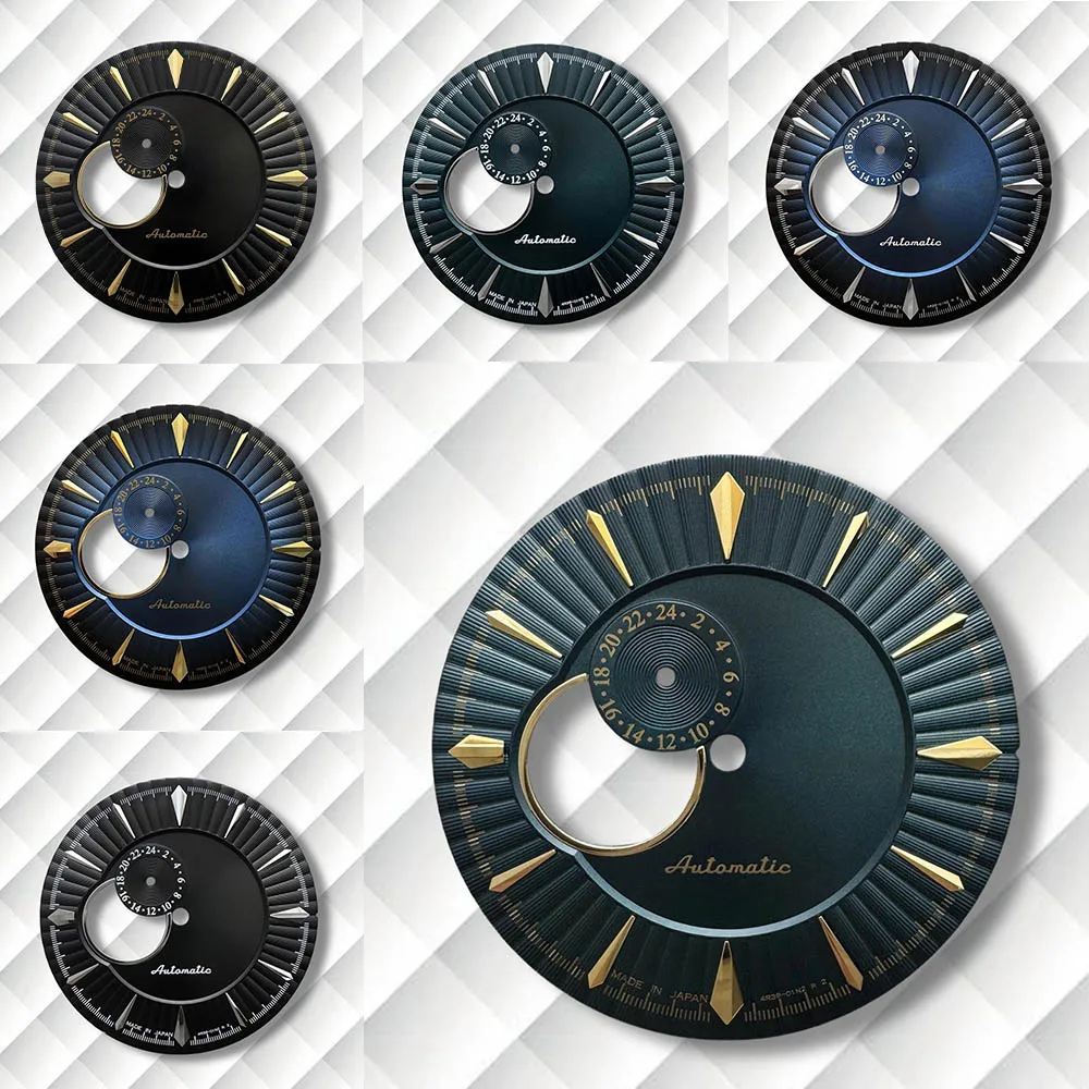 

Циферблат с логотипом S, 35 мм, подходит для NH39, автоматический механизм, полый коктейльный циферблат, высококачественные аксессуары для модификации часов