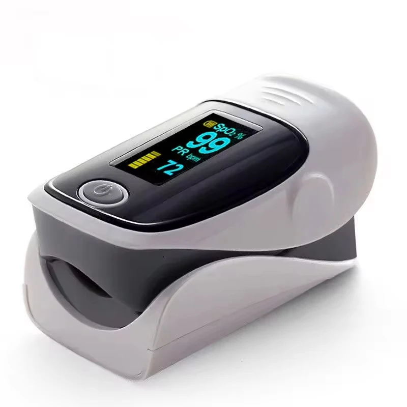 AJC digital oximeter of fingers OLED Blood Oxygen Saturation Heart Rate Monitor Oxymeters Medical Respiratory pediatric oximeter