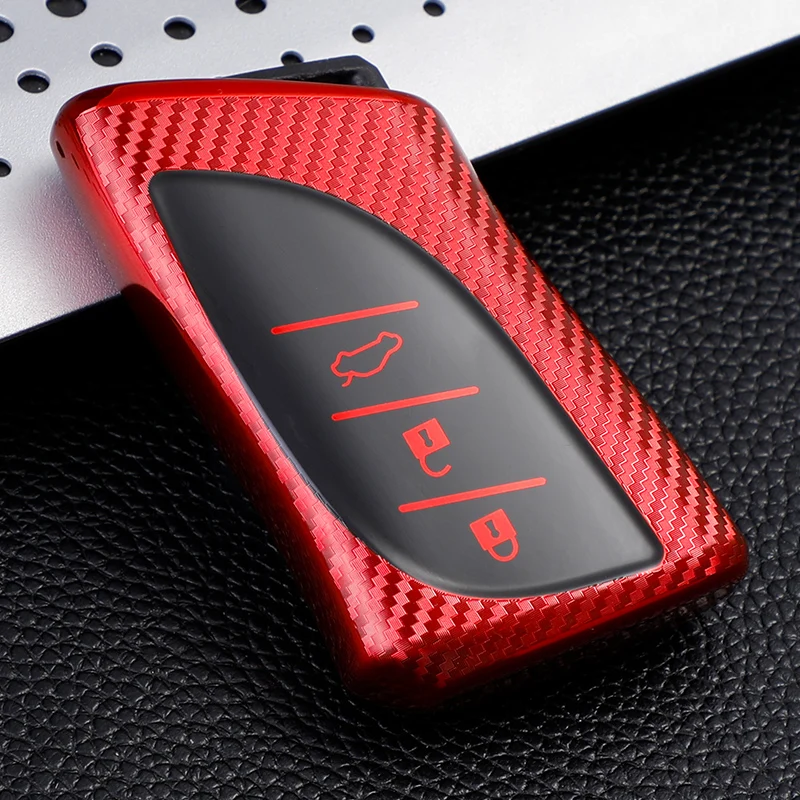 Car Remote Key Case Cover Protector Keychain Bag Holder for Lexus UX200 UX250h ES200 ES300h ES350 US200 US260h 2018 2019