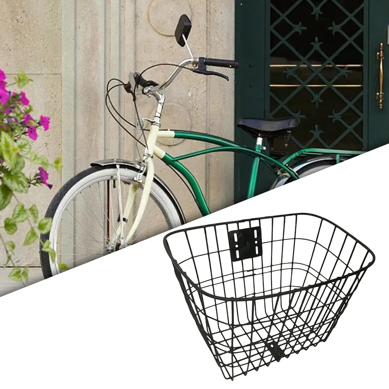 Bike Baskets Bicycle Basket Front Rear Shopping Bag Cycling Accessories Bicycles