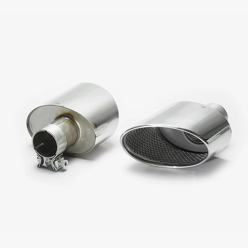 High Quality Car Exhaust pipe A4 A5 A6 A7 Up To RS4 RS5 RS6 RS7 Muffler Tip Tailpipe