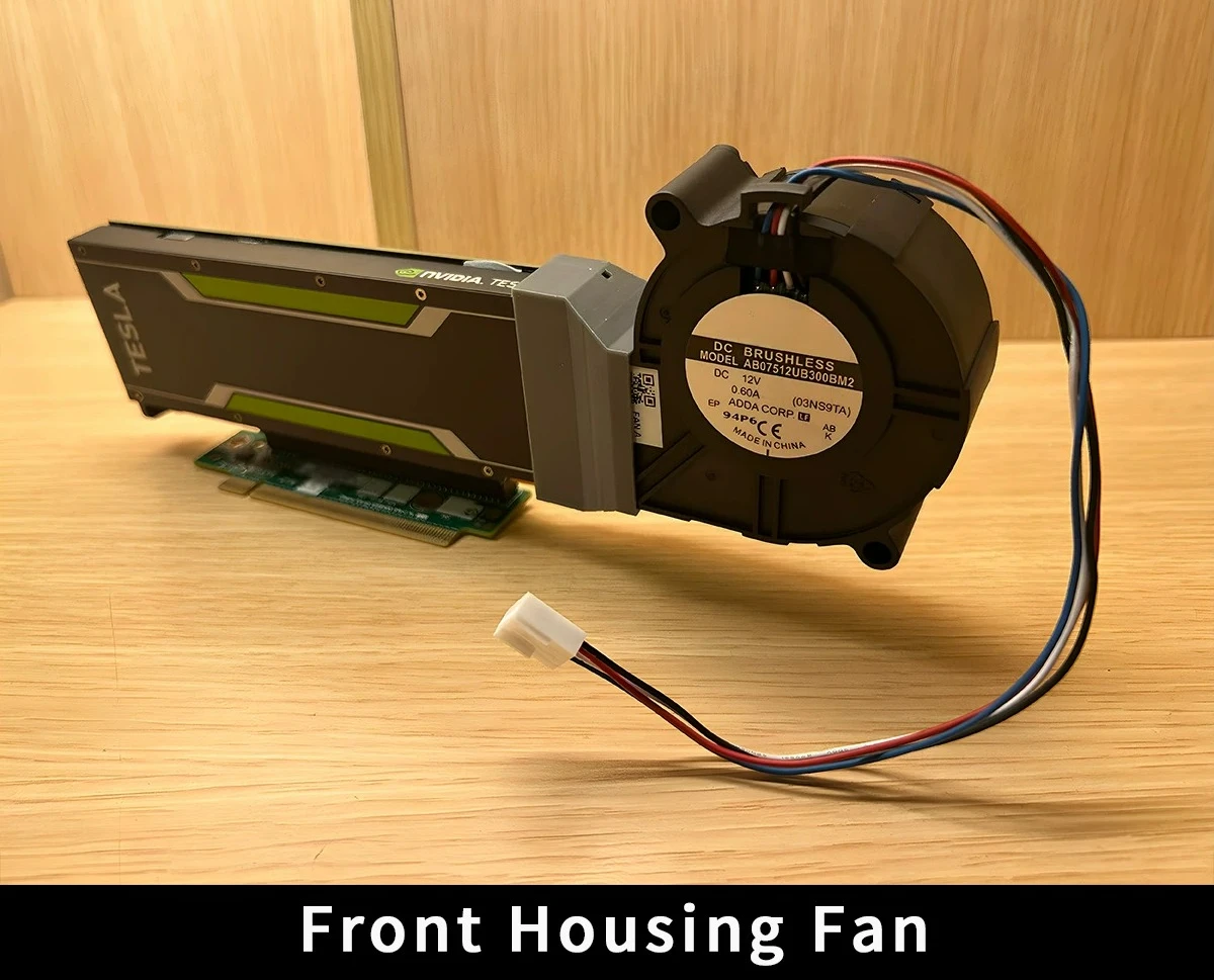 QQQQQ7CM Turbo Active Cooling Fan for NVIDIA for Tesla P4 M4 T4 GPU