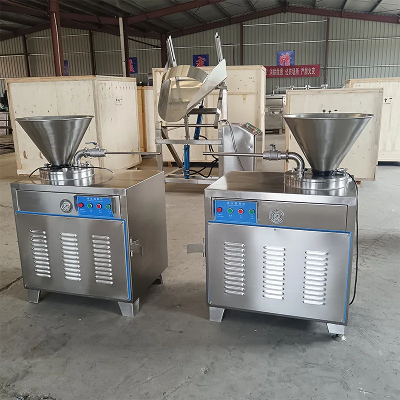 Professional Cheap Hydraulic Enema Sausage Stuffing Machine/ Sausage Filling Machine Ham Filler For Sale