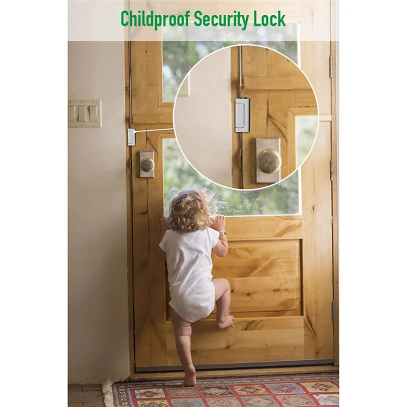 

A86G-2 Pack Home Security Door Lock Security Door Lock Extra Security Door Locks For Homes Security