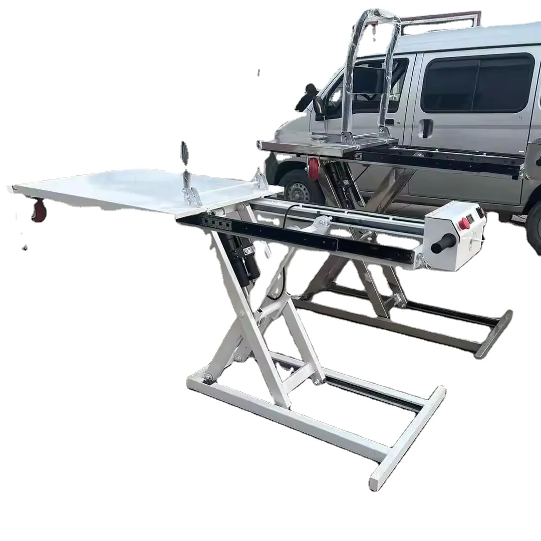 

48v Lithium Battery Truck Mounted Flatbed Hydraulic Scissor Lift Platform Truck