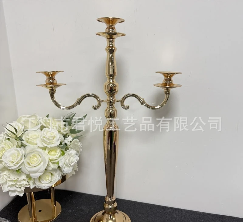 

Прямые продажи с фабрики: свадебные декоративные элементы, металлический кованый подсвечник с пятью головками, украшение для свечей, M.