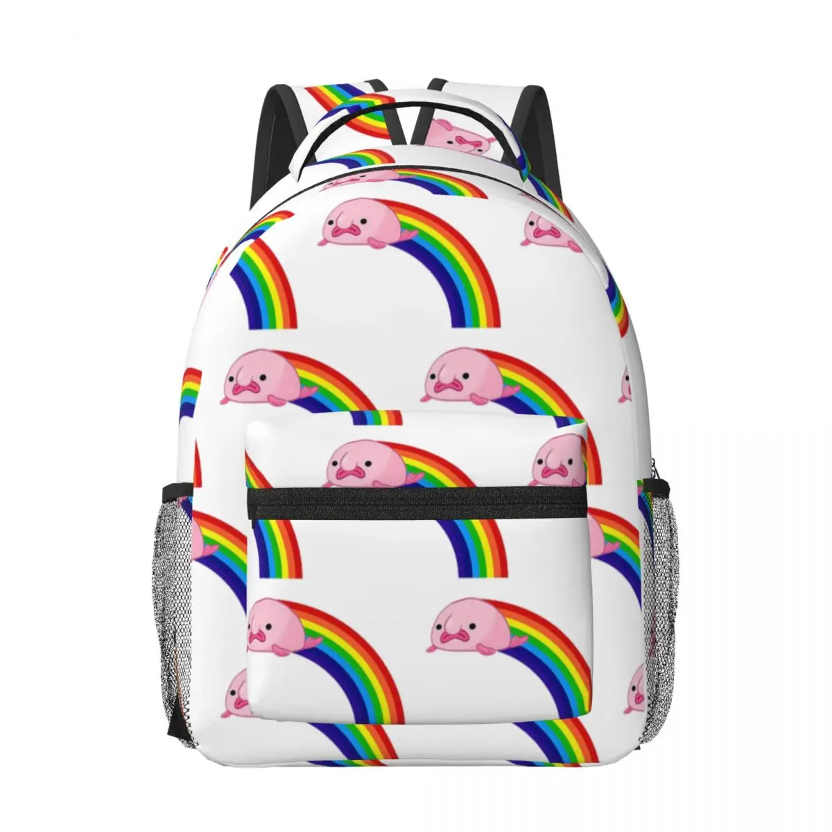

Blobfish Woman Backpacks Boys Girls Bookbag Waterproof Children School Bags Portability Laptop Rucksack Shoulder Bag