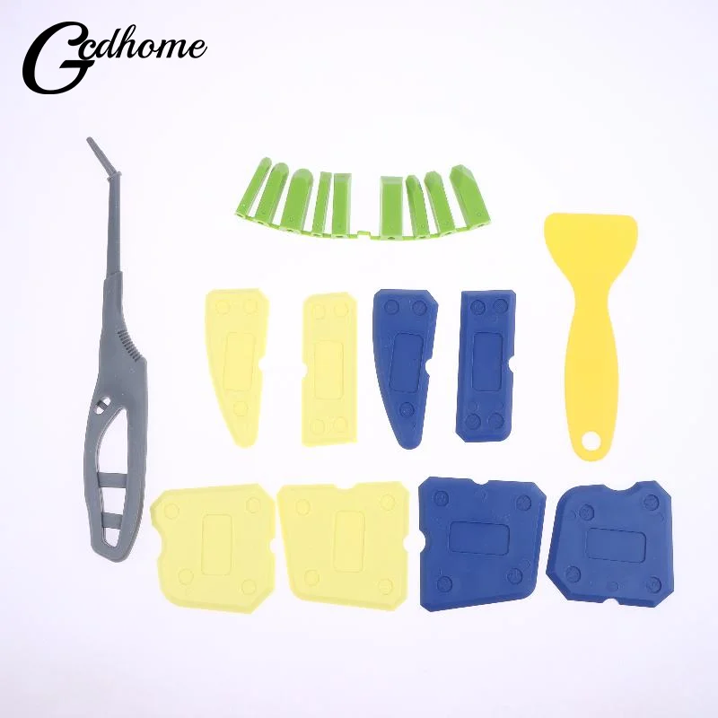 

【New】15 PCS Caulking Tools For Tight Areas Bathroom Kitchen,Window,,Floor, Close-area Sealant Silicone Caulking Finishing Tool