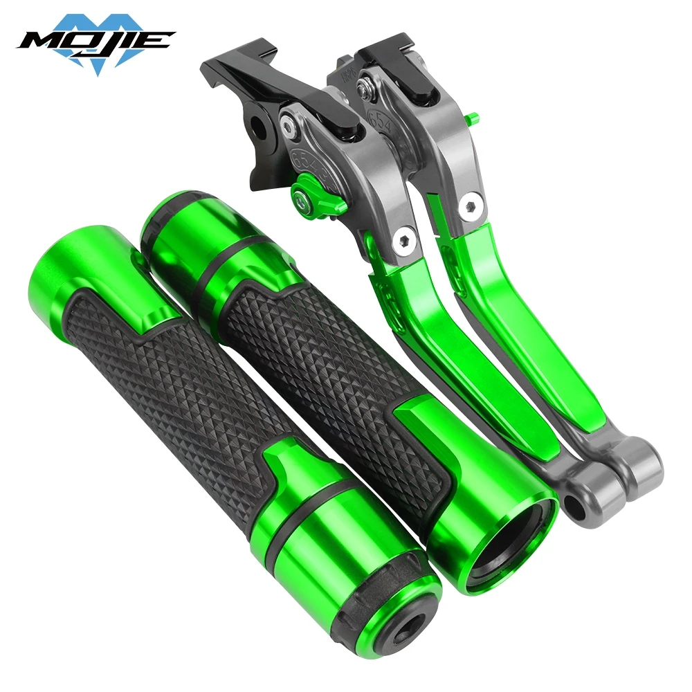 

Motorcycle Parts Folding CNC Moto Adjustable Clutch Brake Levers Handbar End Grips FOR KAWASAKI Z750L 2007 2008 2009 2010