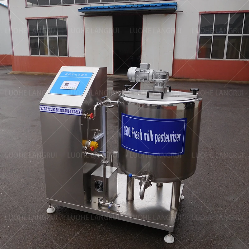 The 150-liter Economical Low-cost Multifunctional Pasteurizer Is Suitable for Fresh Dairy Stores.