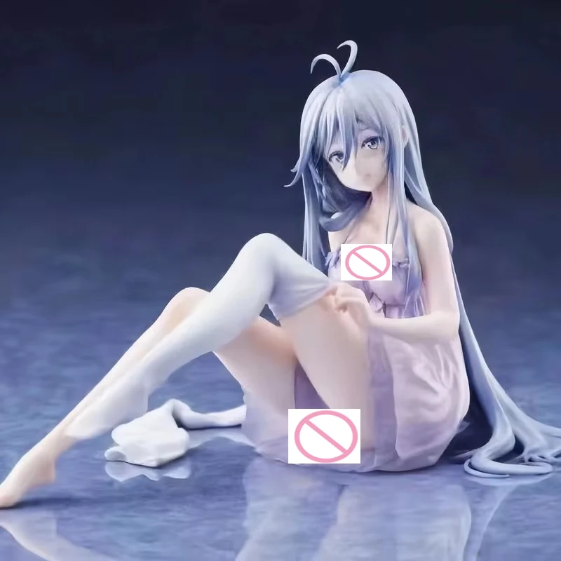 10cm 86-Eighty Six Vladilena·Milize 잠옷을 입은 애니메이션 소녀 피규어 모델 조각상 컬렉션 데스크탑 장식 장난감 선물