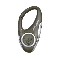 Multi-functional Altimeter Barometer With Digital LCD Compass Thermometer Weather Monitor For Outdoors Climbing