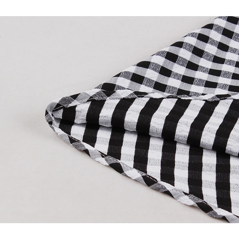 เดรสทรงเอลายสก็อตวินเทจ เดรสทรงเอเอวสูงสไตล์เรโทรสำหรับผู้หญิง แฟชั่นฤดูใบไม้ร่วงฤดูหนาว เดรสลายสก็อตคลาสสิกสำหรับสุภาพสตรี