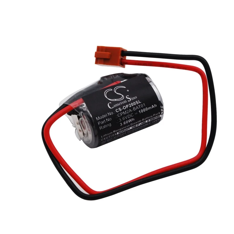 

Li-MnO2 Аккумулятор для ПЛК Omron, 3,6 В, 1000 мАч, CPM2A CQM1H CJ1 NS7 CJ1G CJ1H, CPM2A-BAT01