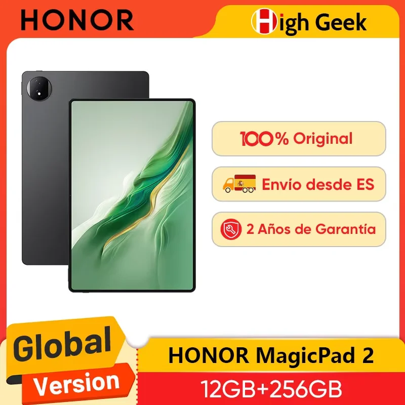 Version globale HONOR MagicPad 2 Tablette 12.3 pouces Ecran OLED Snapdragon 8s Gen 3 CPU 13MP Caméra arrière Batterie 10050mAh HONOR Magic Pad 2 Version globale HONOR MagicPad 2 Tablette 12.3 pouces Ecran OLED Snapdragon 8s Gen 3 CPU 13MP Caméra arrière Batterie 10050mAh HONOR Magic Pad 2