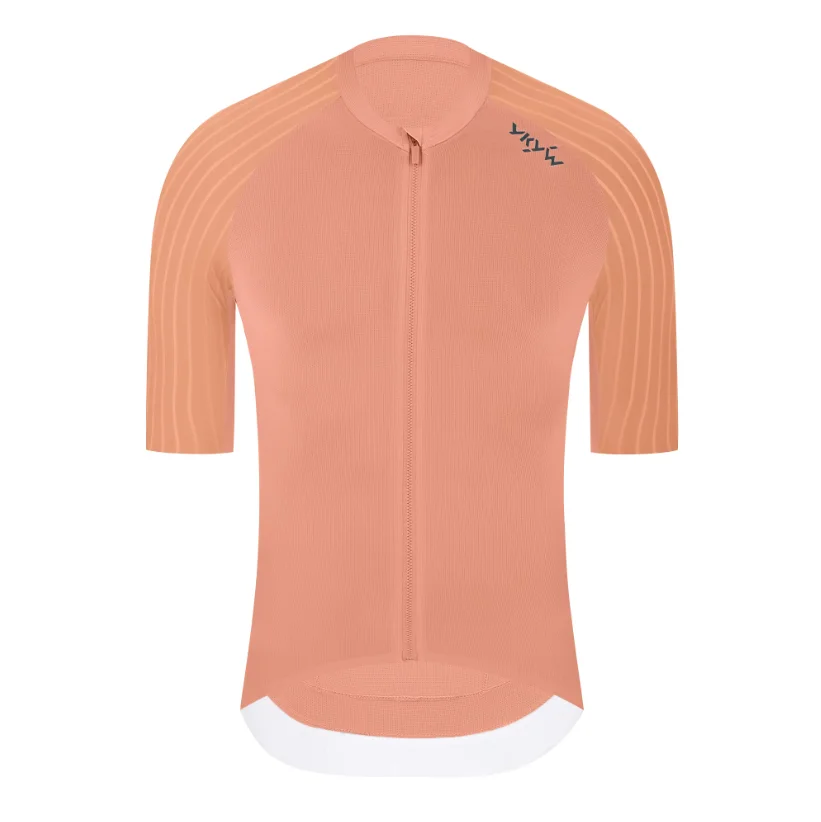 YKYWBIKE 2026 Men Cycling Jersey Summer Road Bike Shirt YKK Zipper Bicycle Jersey Breathable Aerodynamic Raglan Sleeve image 3