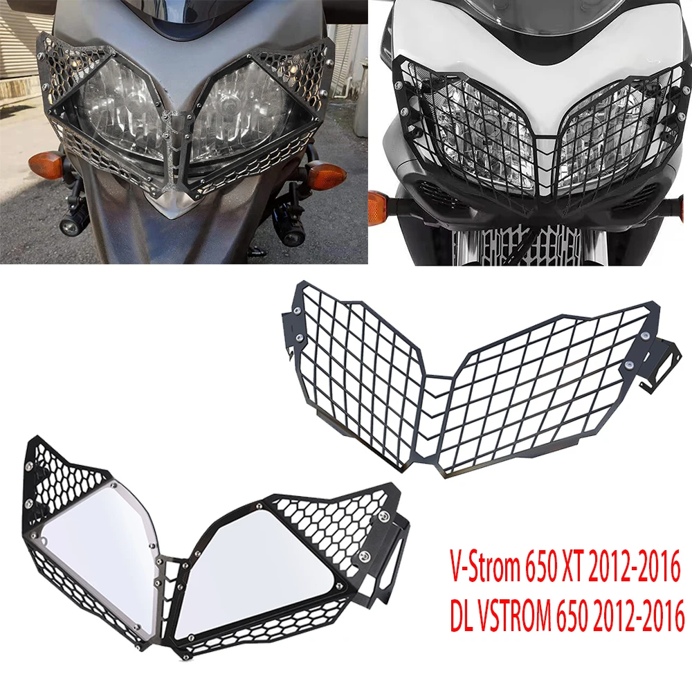 Motorbike DL 650 XT VStrom Headlight Grill Guard Protection Cover For Suzuki V-Strom 650 XT 650XT DL650 2012 2013 2014 2015 2016