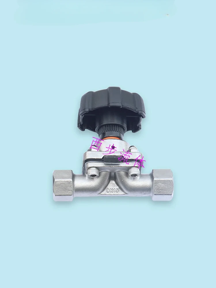 

Stainless steel inner wire diaphragm valve 304/316 stainless steel female thread manual diaphragm valve sanitary inner thread