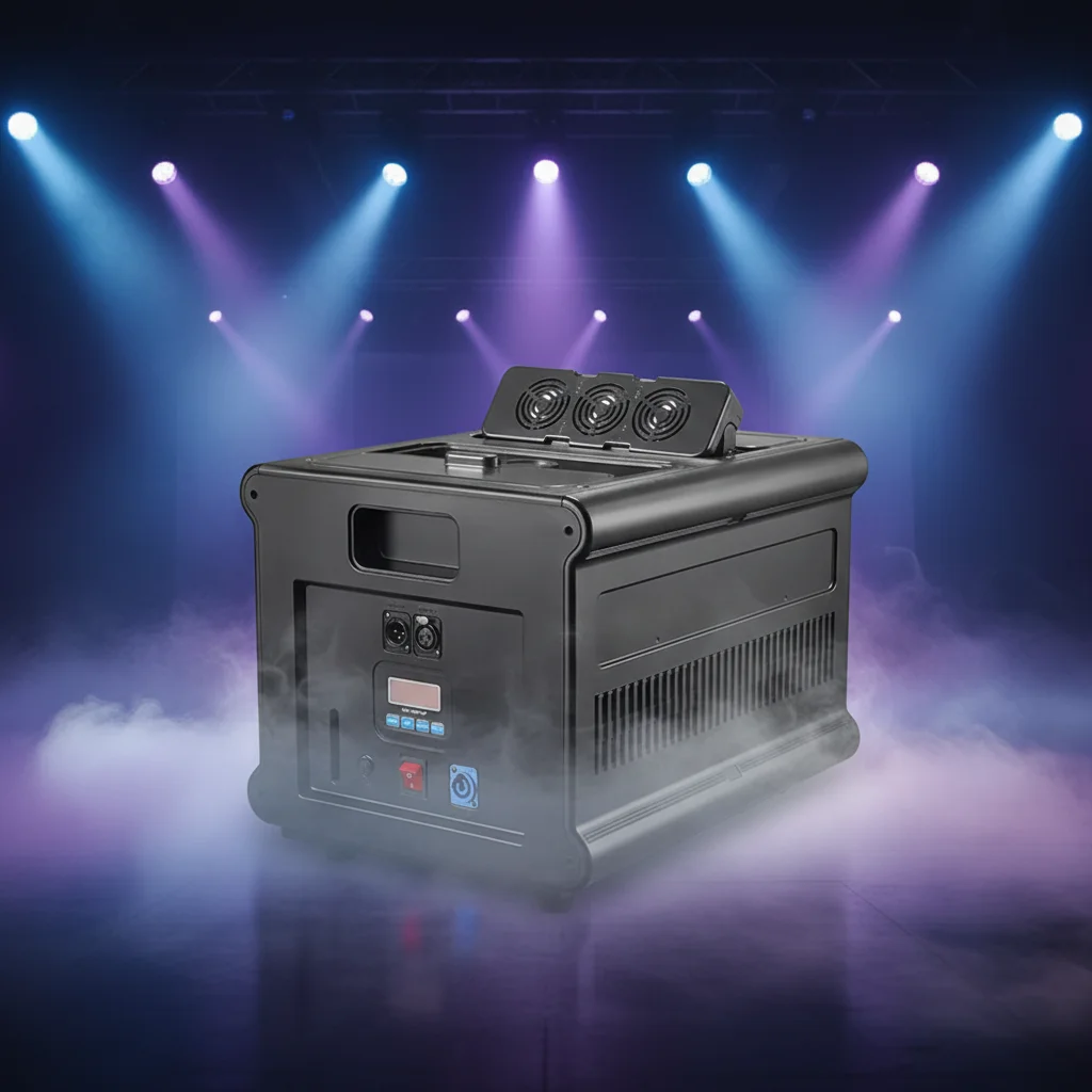 Mini Stage Oil-Based Liquid Fog Machine Dry Ice Haze for DJ and Parties
