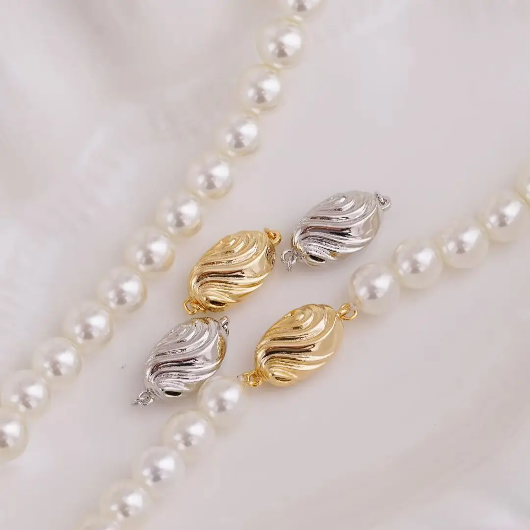 

Ожерелье из стерлингового серебра 925 пробы, браслет, застежки и крючки, аксессуары для ювелирных изделий, детали для жемчуга 5-12 мм, 3 шт./лот