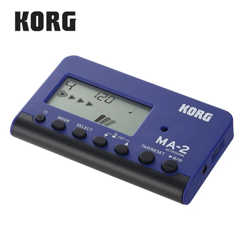 Imagen 2 del producto KORG MA-2 MA2 metrónomo Digital multifunción guitarra metrónomo individual conteo de batidos visuales metrónomo, afinador de guitarra y bajo MA2