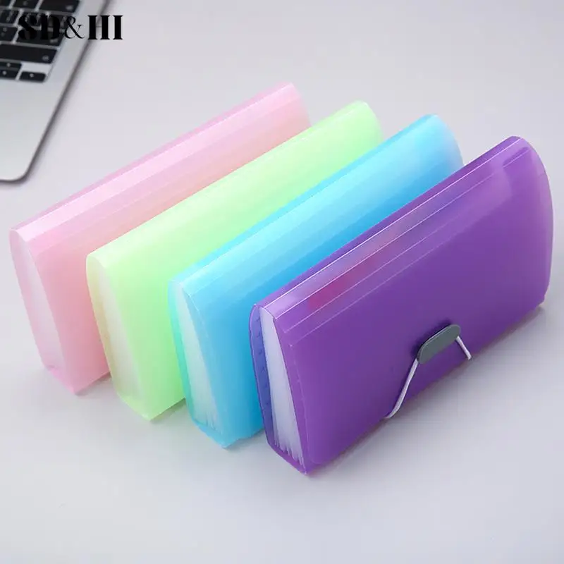 Impermeável Expansão Carteira Organ Bag, File Organizer, Data Book, 13 Camadas, A6