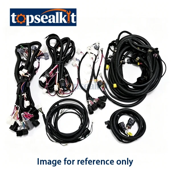 21M802107 21M802204 21M802302 21M802900 21M802120 21M802125 Whole Vehicle Complete Wiring Harness for Hyundai R60-7 Excavator