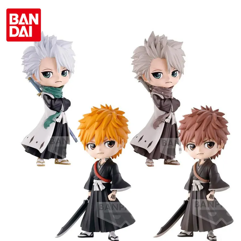 

Banpresto Original Q Posket BLEACH Kurosaki Ichigo Hitsugaya Toushirou A B Anime Action Figures Toys for Boys Girls Kids Gift