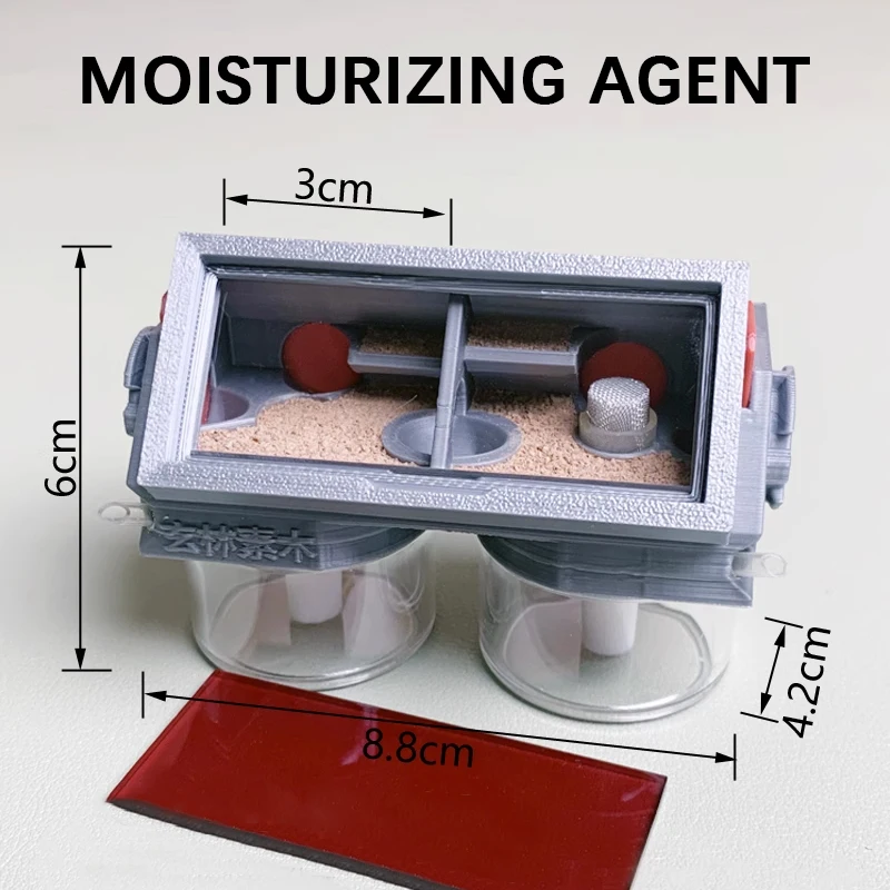 3D Printing  Ant Farm Nest Acrylic Ant Nest Medium Moisturizing Infinite Expansion Ant House Villa Insect Box Ant Kennel