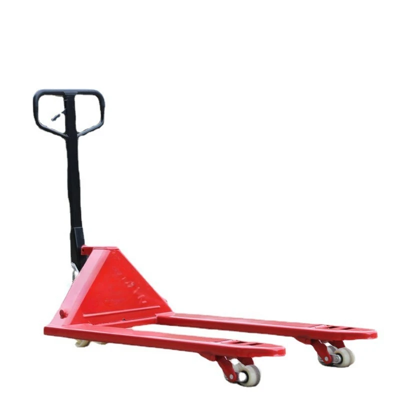 

Forklift manual hydraulic truck lifting pallet hand push stack cattle manual forklift
