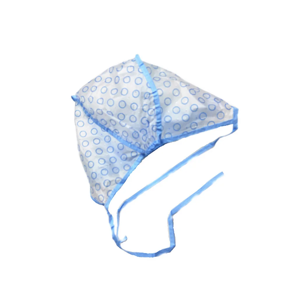 

13pcs Hair Coloring Cap Dyeing Tool Waterproof Pe Film One Size Fit All Professional Tinting Cap With Needle Salon Use Dyeing