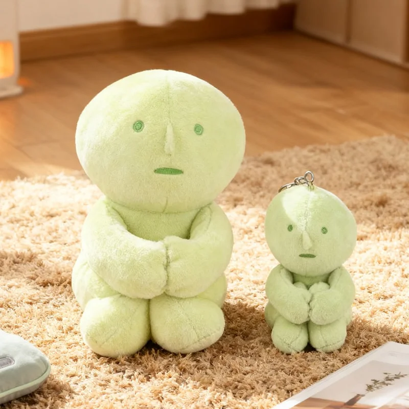 

Little Green Leg-Hugging Plush Toys Exquisite Plush Toy Funny Desktop Decorative Item Exquisite Backpack Pendant Gift For Friend