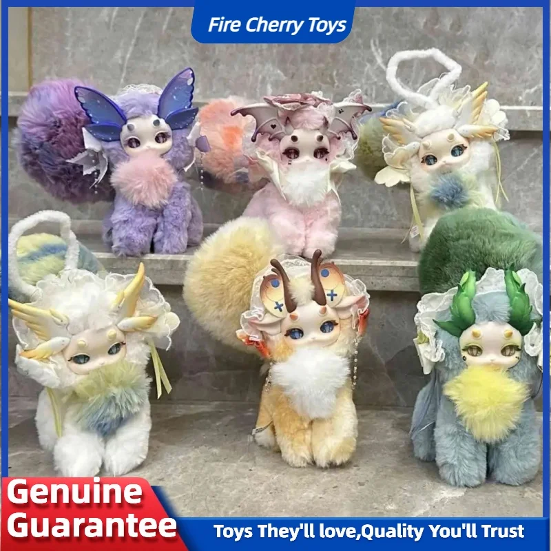 

Genuine Tutulong V2 Blind Box Fantasy Bio-Magic Academy Series Mystery Box Toys Cute Cat Dragon Vinyl Plush Doll Figure Gift