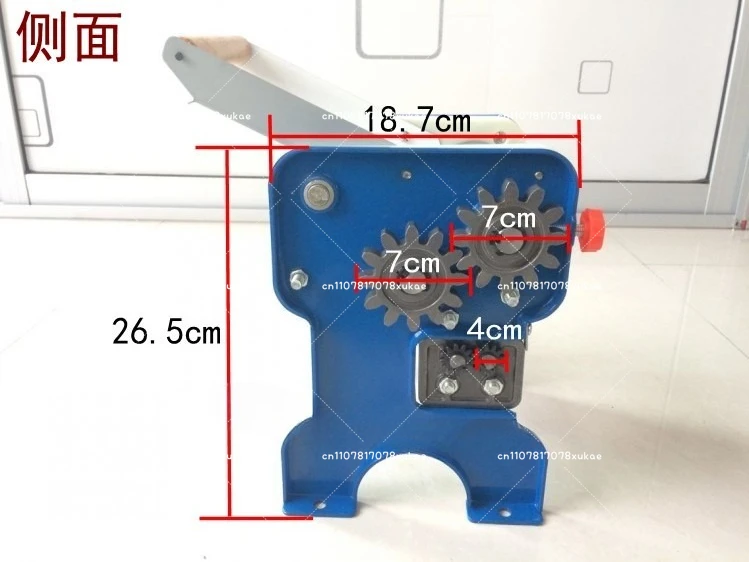 

150-2/150-4 Manual Double-Sided Dough Kneading Machine Household Stainless Steel Dough Pressing Machine
