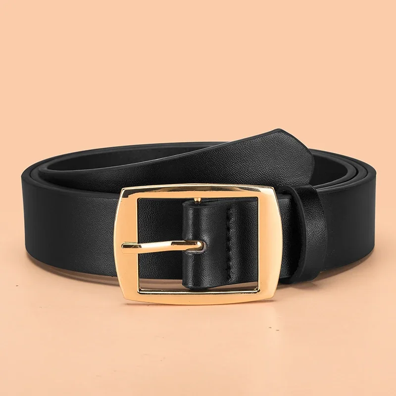 เข็มขัดหัวเข็มขัดโลหะแฟชั่นใหม่สำหรับผู้ชาย เข็มขัดดีไซน์เนอร์สำหรับใส่กับกางเกงยีนส์ สายคาดเอวไซส์ใหญ่ เหมาะสำหรับเป็นของขวัญ